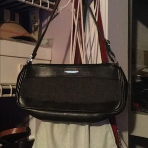 💯Authentic Gucci black leather denim bag
